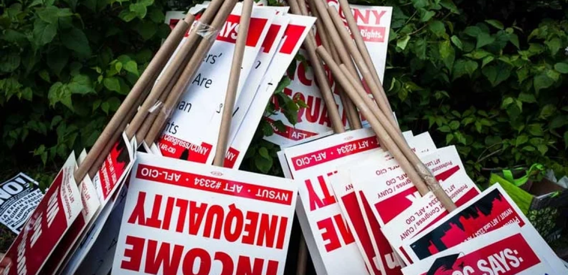 Dramatic drop in NYC union membership