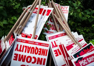 Dramatic drop in NYC union membership